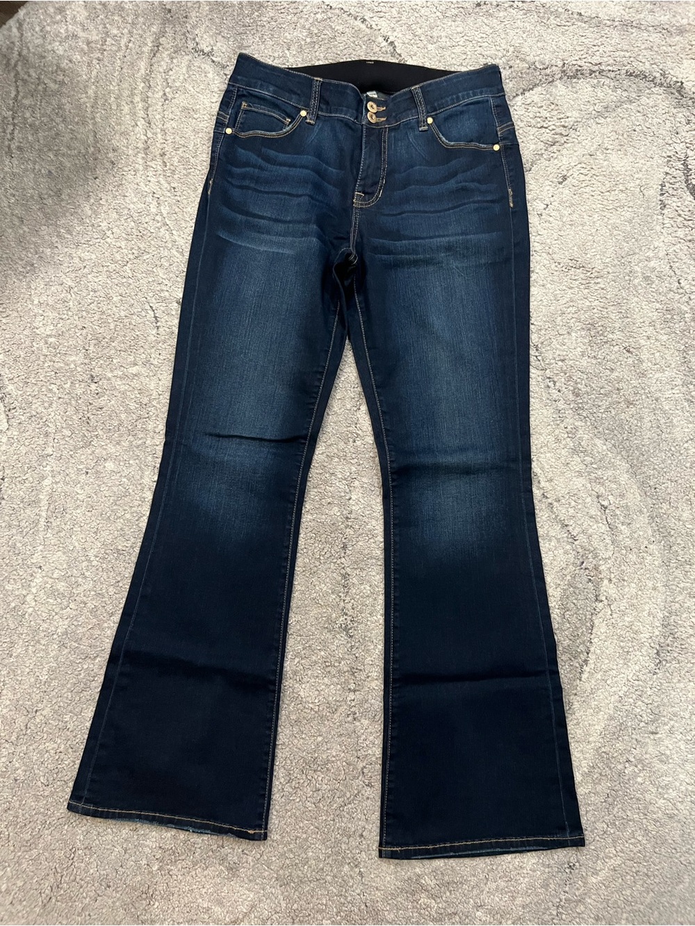 Dark Blue Women's Bootcut Jeans